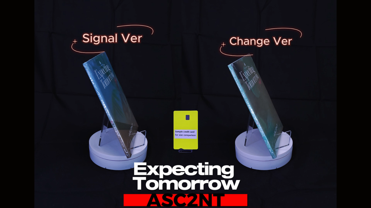 ASC2NT [EXPECTING TOMORROW] 1st Single Album 2 Ver SET/2CD+2 Book+