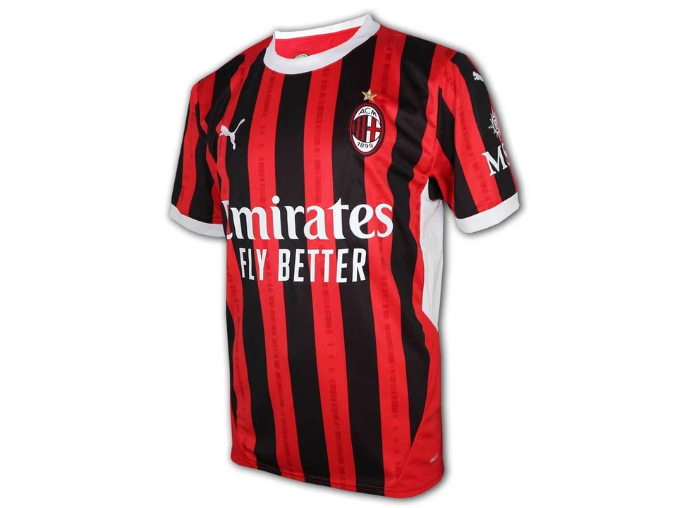 Ac Milan Home Shirt 24 25 Puma Ac Milan Home Shirt Acm Fan Jersey Gr.M - 3Xl - Image 2 of 4