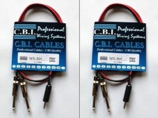 2 CBI Male 1/8  TRS to Dual Male 1/4   5' MP3/IPOD/CD Cable MY501-5