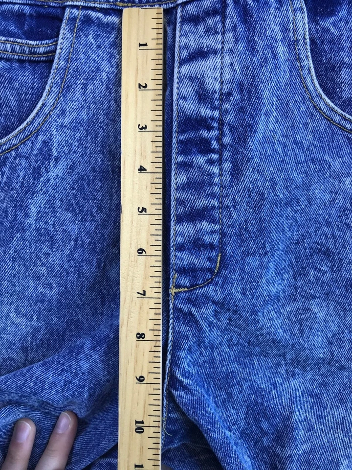 Mono Guess Vintage Talla 4 Azul Denim Georges Marciano Good Guys Hecho en EE. UU. Foto 4 de 4