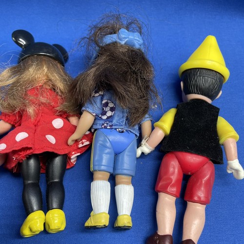 Madame Alexander Dolls Minnie Mouse Pinocchio Kick It Girl Sleepy Eyes McDonalds - Picture 6 of 8
