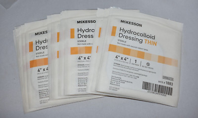 27x Mckesson Hydrocolloid Dressings 1883 Thin Sterile ( 4in x 4in )