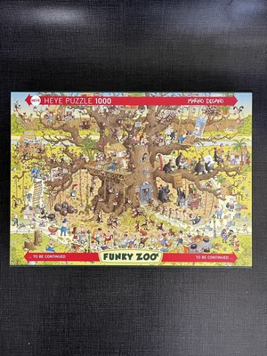 Puzzle 1000 Pezzi Heye – Nile Habitat Funky Zoo – Nuovo