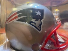 Ben Coates autographed New England Patriots mini helmet (JSA COA)
