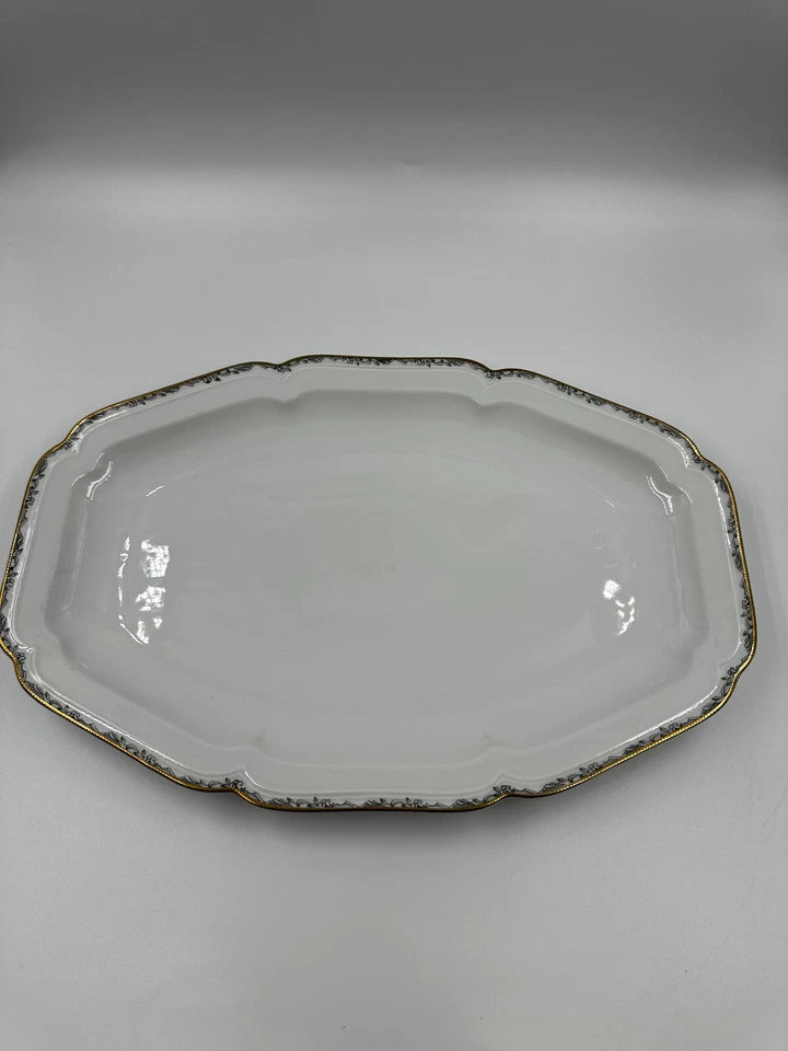 Hutschenreuther Platte Beilagen Abt. Paul Müller Selb Max Raspiller Schweinfurt