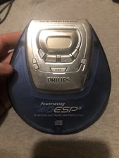 PHILIPS Portable Vintage CD Player Model AZ 9104/17 40 ESP3 Skip Protection Part