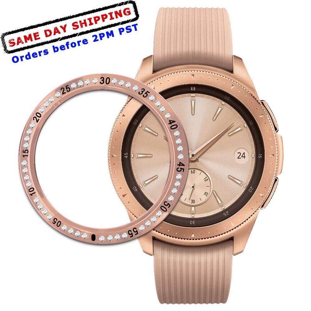 FLAPI Strap 42mm Bezel Ring Cover for Sansumg Amazon.com: DEALELE Bezel Cover Compatible with Samsung Gear  main image 3