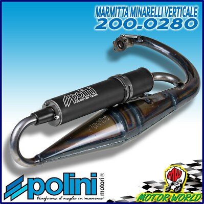 Marmitta Polini Polini For Race Booster Polini Exhaust Marmitta
