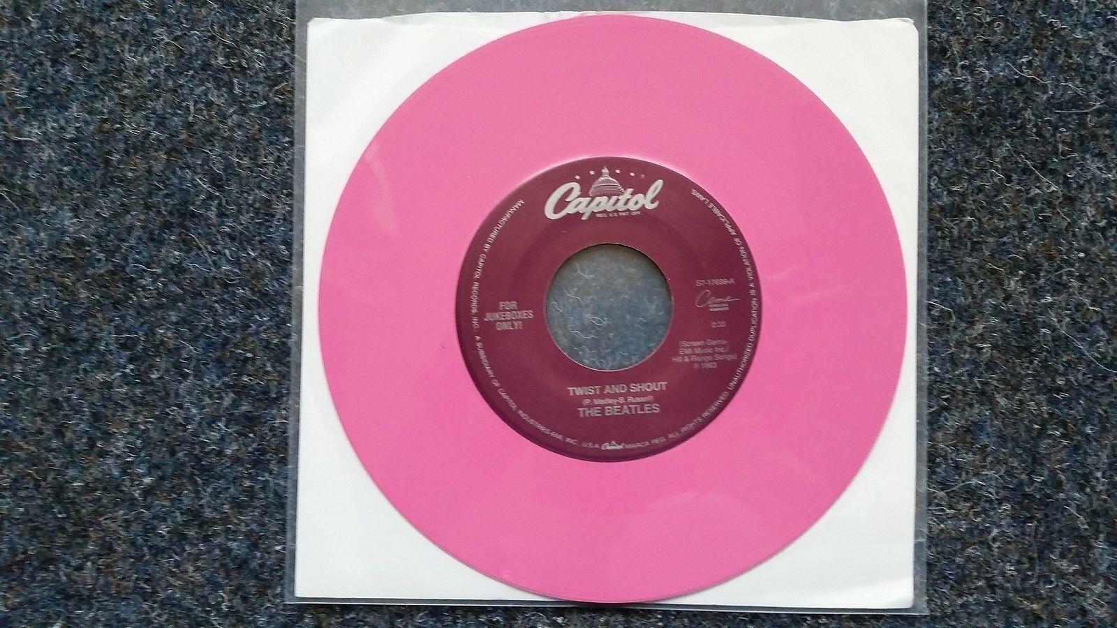 7"" Single The Beatles - Twist and shout COLOURED VINYL