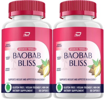 (2 Pack) Baobab Bliss Keto Capsules-BaobabBliss Keto Pills Advanced Formula  
