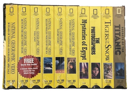 The Unforgettable 50s The Newsreels VHS set 7 tapes American