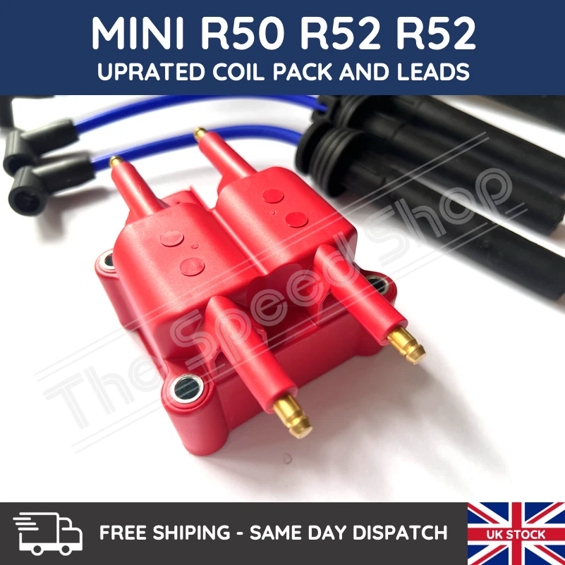 High Performance Uprated Coil Pack & Leads For Mini Cooper S & JCW R50 R52 R53 - Image 3 of 3