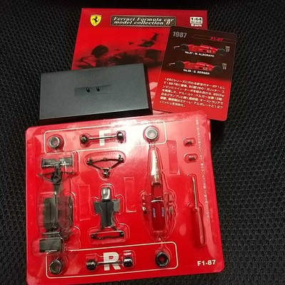 Kyosho 1/64 Ferrari Formula Car 2 F1-87 1987 No.27 M. Alboreto No.28 G. Berger
