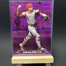 2024 Topps Stadium Club - J.T. Realmuto Purple Foil /75 Philadelphia Phillies