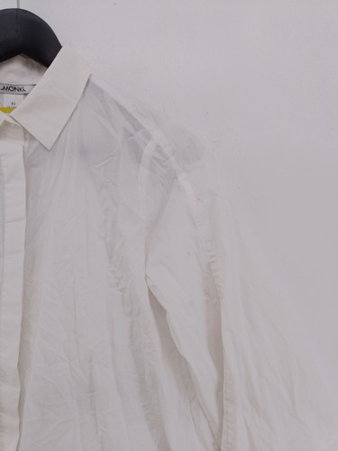 Monki Shirt Midikleid XS in weiß - Bild 4 von 5