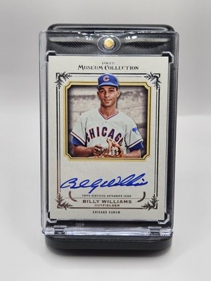 2013 Topps Museum Collection Gold Billy Williamson Autographed Card 