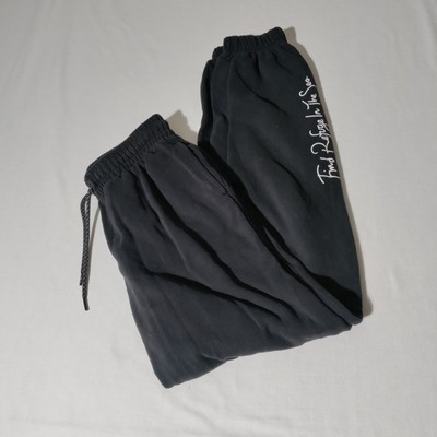 SALTY CREW Black Sweatpants  Find Refuge in the Sea Drawstring XS (24x27 Actual)