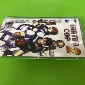 Virtua Cop 2 (Sega Saturn, 1996) Cib Manual (Tested & Works)