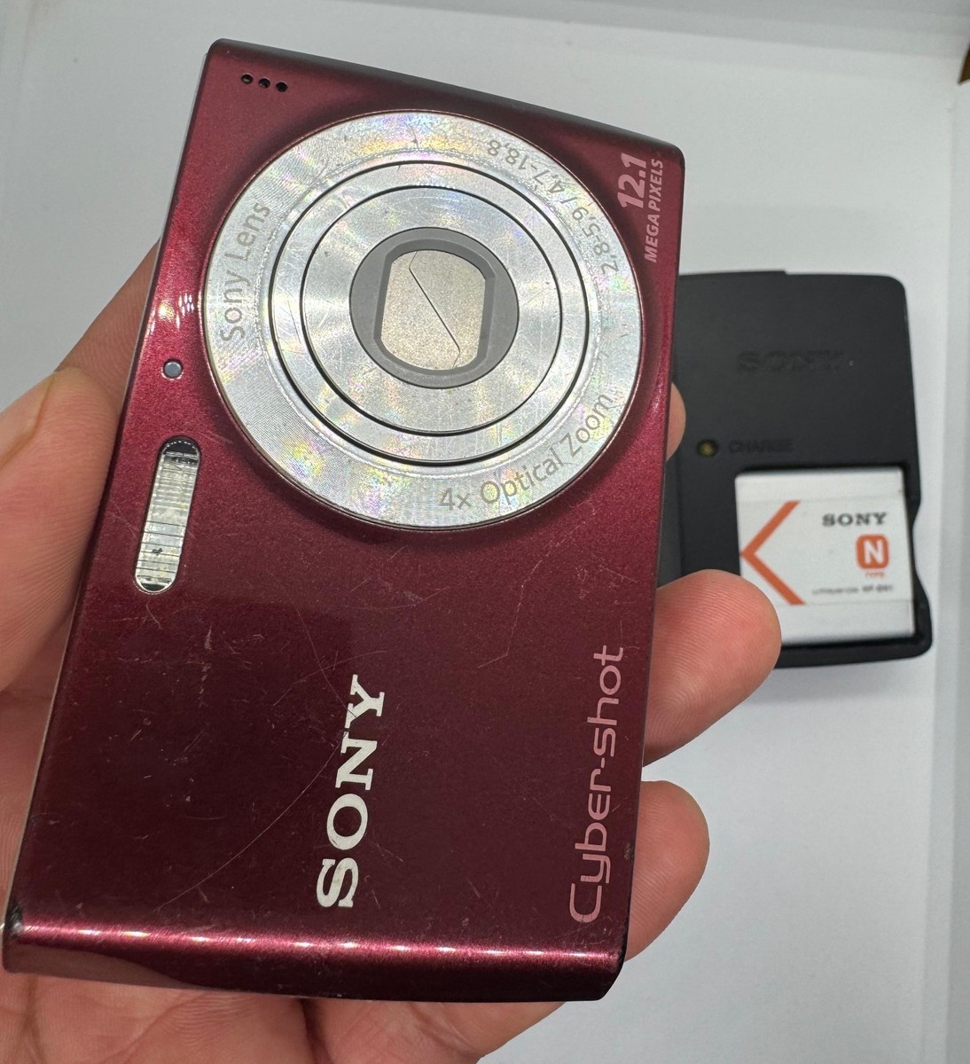 Sony Cyber-shot DSC-W510 12.1MP Digital Camera - Black for sale