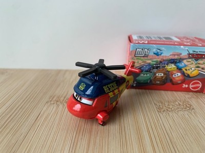 Disney Pixar Cars Mini Racers Kathy Copter Race & Rescue Helicopter Mattel neu