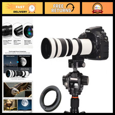 Super Telephoto Zoom Lens 420-800mm F/8.3-F16 Manual Focus for DSLR Mirrorless