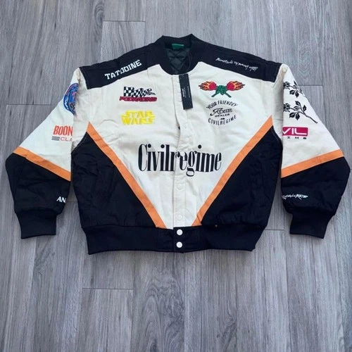 Civil Regime x Star Wars Pod Racing Bomber Jacket NWT XL - product listing photo