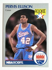 1990-91 Hoops #257 Pervis Ellison SP RC