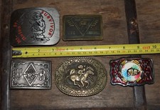 GROUP LOT OF MISC. VINTAGE BELT BUCKLES