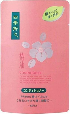 Kumano Four Seasons Tsubaki Öl-Conditioner, Nachfüllpackung, 450 ml
