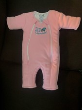 Baby Merlin's Magic Sleepsuit Small 3-6 Months Fleece Swaddle Suit Sleepsack