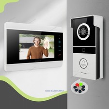 HOMSECUR Video Door Phone Intercom Doorbell Card Access Night Vision Door Unlock