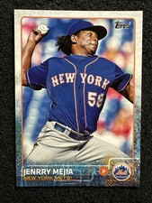 JENRRY MEJIA #166 2015 Topps Baseball QTY New York Mets