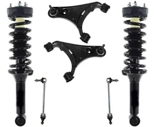 Front Struts Upper Control Arms & Sway Bar Links For Land Rover LR4 2010-2016