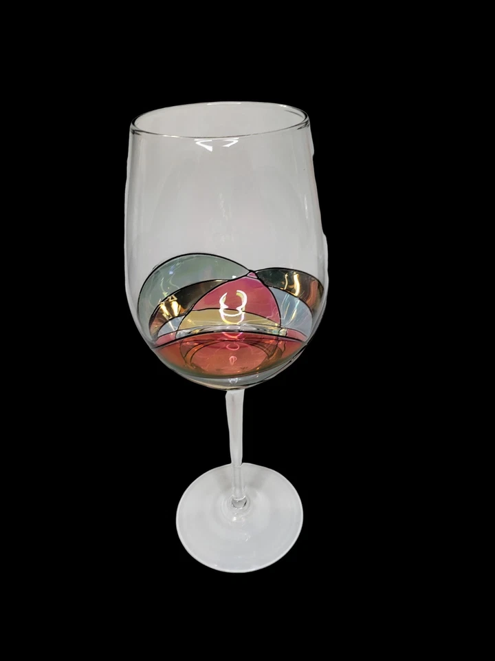 Monarch Milano La Fleur мозаика с ручной росписью очень большие винные кубки цыганские ОДИН - Изображение 3 из 4