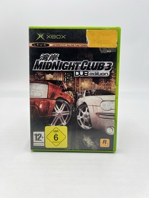 Microsoft Xbox Spiel Midnight Club 3 DUB Edition mit Anleitung Getestet Retro