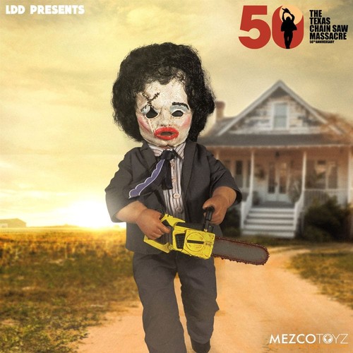 The Texas Chainsaw Massacre (1974) Living Dead Dolls Doll Leatherface Deluxe - Afbeelding 1 van 7