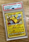 2019 POKEMON SUN & MOON UNIFIED MINDS #55 PIKACHU-REVERSE FOIL PSA 8