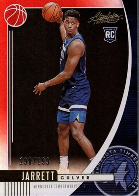 2019-20 Absolute Memorabilia Red #62 Jarrett Culver /199 - BSK