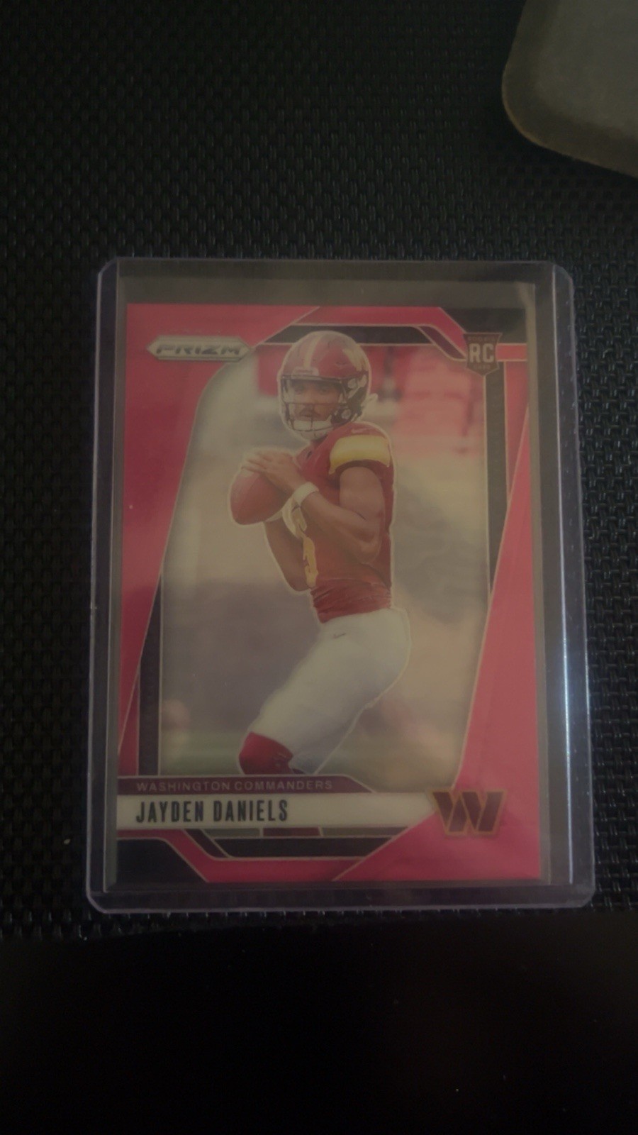 2024 Panini Prizm Pink Prizm Rookie Jayden Daniels #347 Commanders NFL