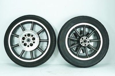 1980 Harley Sportster 883 OEM Front Rear Wheel Rim Tire 130/90B16