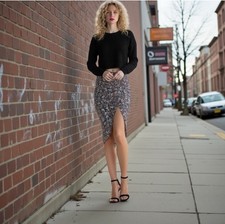 NWT Veronica Beard Ari Silk Skirt Size 2 395