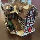 Lemax Illuminated Christmas Village Barn Sale House 2002 Villages — photo 2