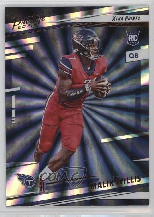 2022 Panini Prestige Rookies Xtra Points Sunburst Malik Willis #303 0y9k