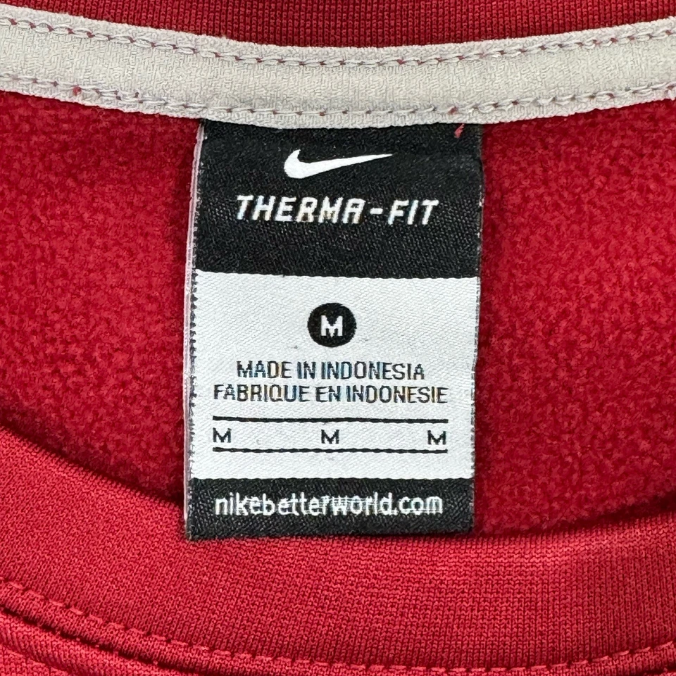 Oklahoma Sooners Nike Therma-Fit Crewneck Pullover Sweatshirt Men’s Medium - Image 4 of 4