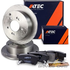 ATEC BREMSSCHEIBEN + BELÄGE HINTEN FÜR HYUNDAI SANTA-FE TRAJET TUCSON SPORTAGE