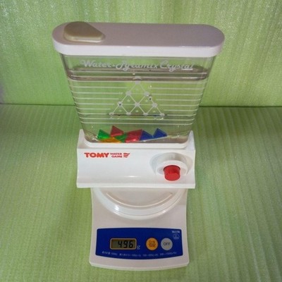TOMY WATER GAME　Water Pyramix Crystal Tomy Water Game Pyramix Crystal Vinatge JPN Limited Edition Rare