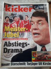 Kicker Nr.40/1998-Kaiserslautern ist Deutscher Meister