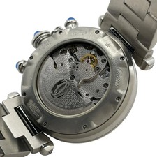 Cartier Pasha de Cartier Chronograph 38mm W31030H3 White #627 2