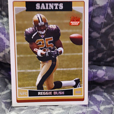 Topps 2006 Topps Reggie Bush New Orleans Saints #359 Rookie Base Set Card. rookie card picture