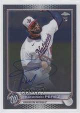 2022 Topps Chrome Rookie Auto Francisco Perez #RA-FP Auto 0hw6